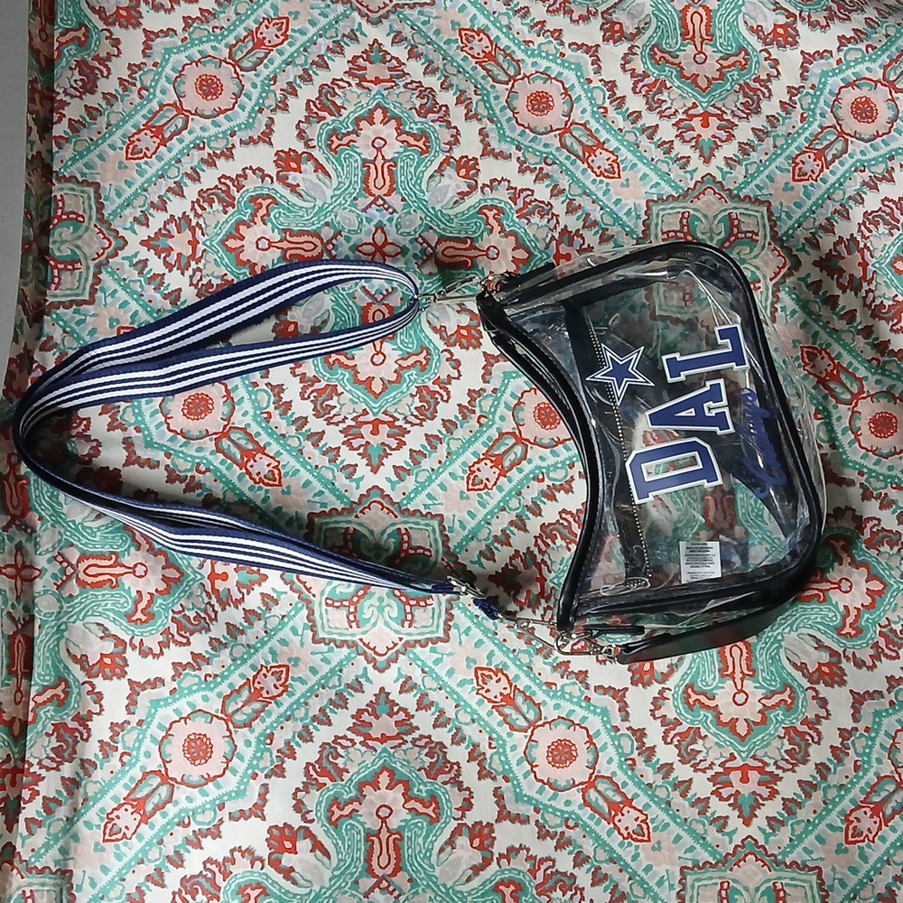 Wear by Erin Andrews Clear Dallas Cowboys Bag - Picture 11 of 14